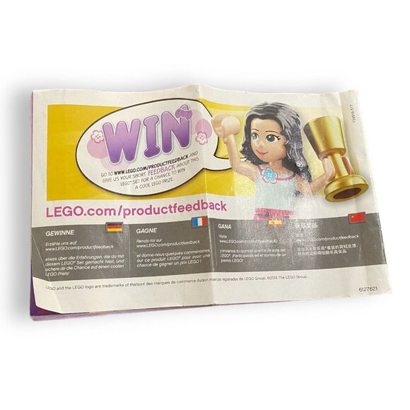 Lego Friends 41098 Instructions Manual Booklet Only - Picture 3 of 3